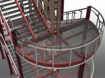 Advance Steel Stairs