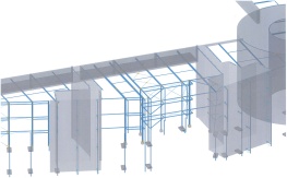 Autodesk Advance Steel Project: Skyline Plaza FFM