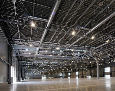 Advance Steel Project: Exhibition hall "P" in Brno Exhibition Center